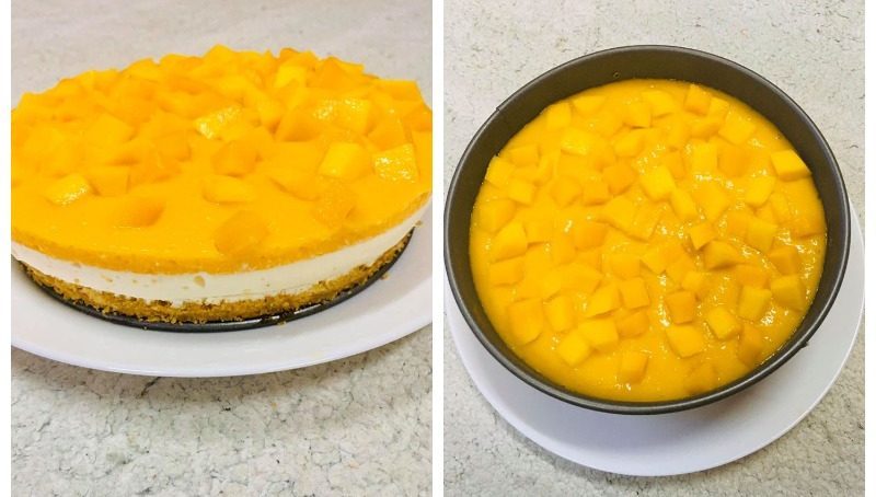 Resepi Mango Cheesecake - MY Resepi