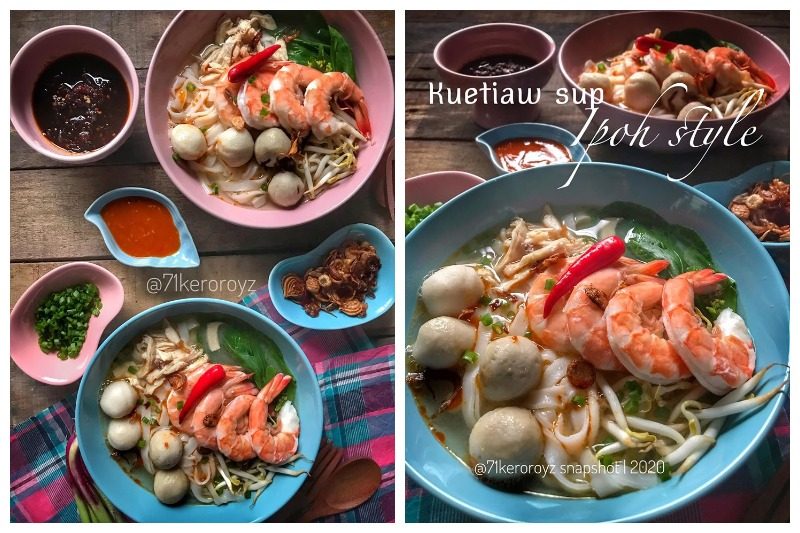 Cara membuat dan Resepi Ipoh Hor Fun Soup – My Resepi