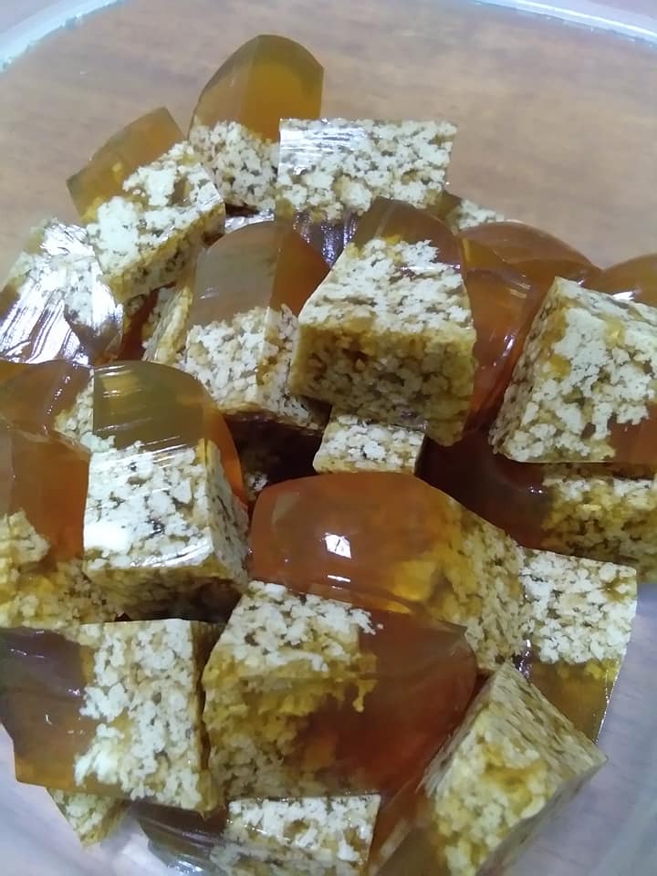 Resepi Agar-agar Santan Gula Melaka. Makan Sejuk-sejuk Memang Best Tau ...