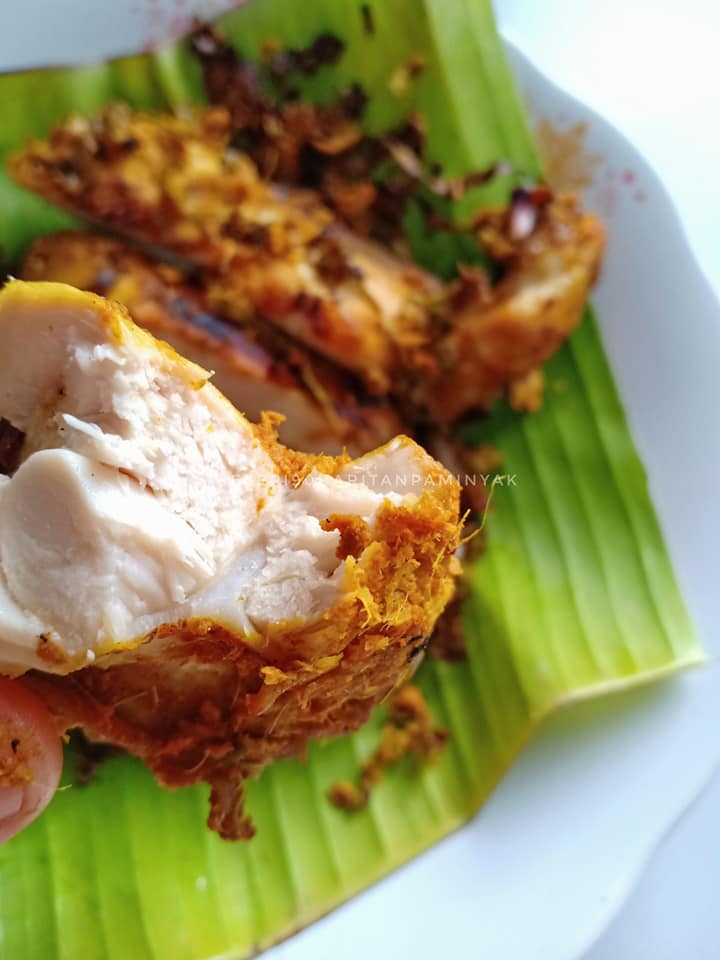 Cara untuk membuat Ayam Bakar Daun Kunyit – MY Resepi