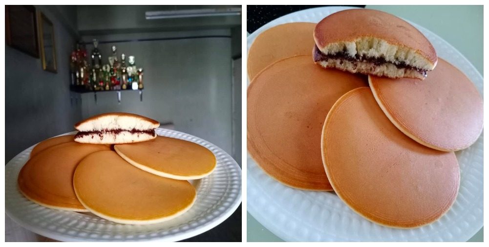 Cara untuk membuat Pancake Dorayaki yang sedap elok gebu 