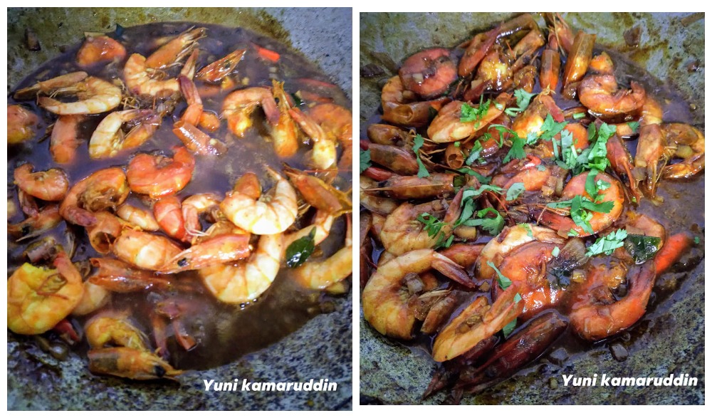 Cara untuk membuat Udang Masak Kam Heong yang menyelerakan. Resepi