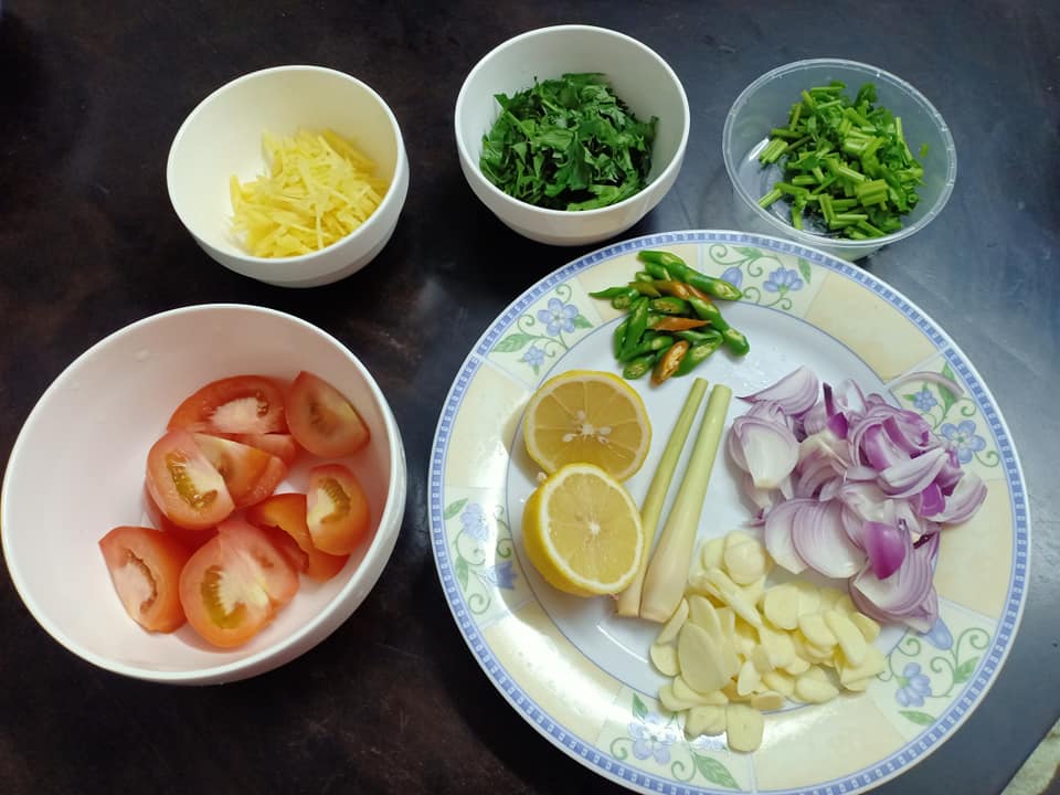 Resepi Ikan Siakap Masak Stim Lemon yang menggiurkan selera anda. – MY