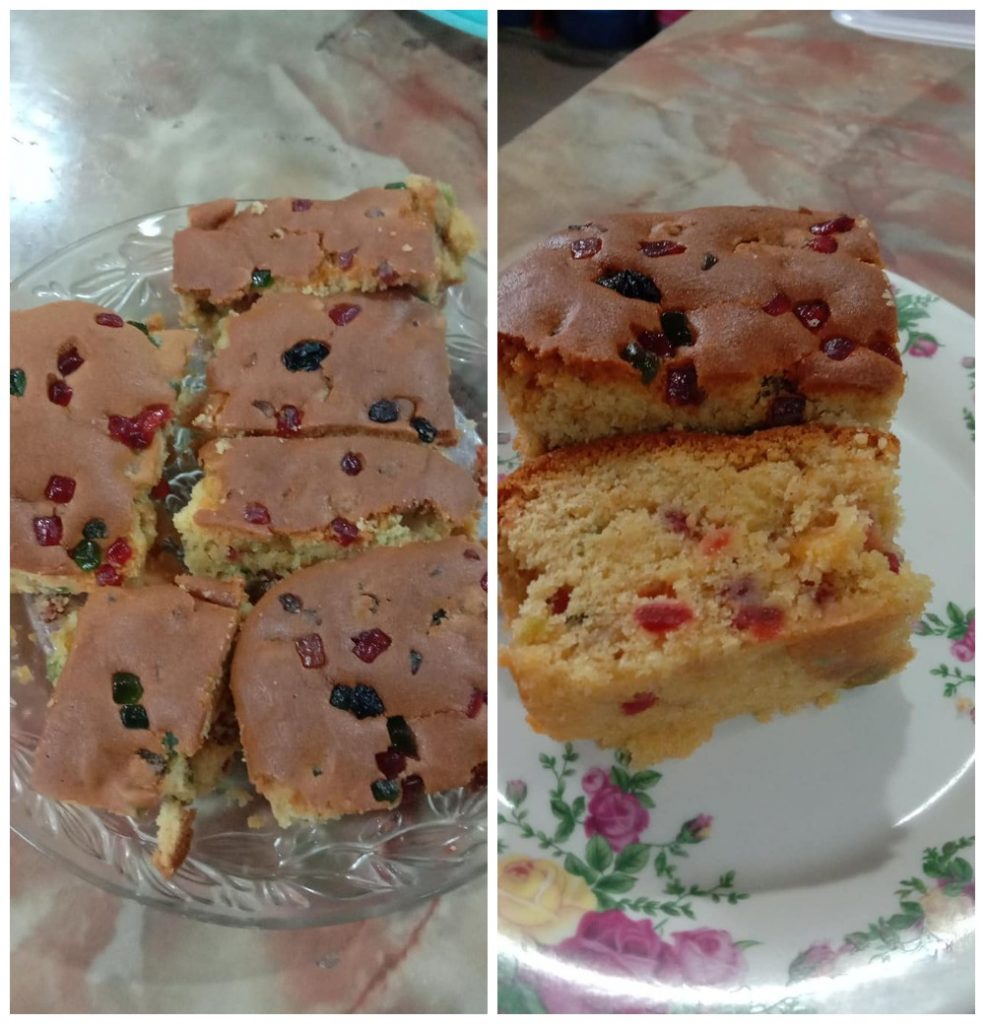 Cara Untuk Membuat Kek Buah Bakar Yang Sangat Gebu Dan Sedap Kudapan ...