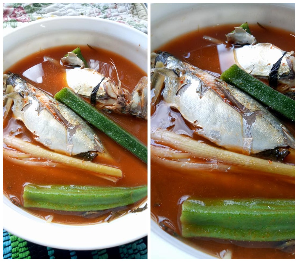 Asam kembung masak resepi rebus ikan Resipi Ikan