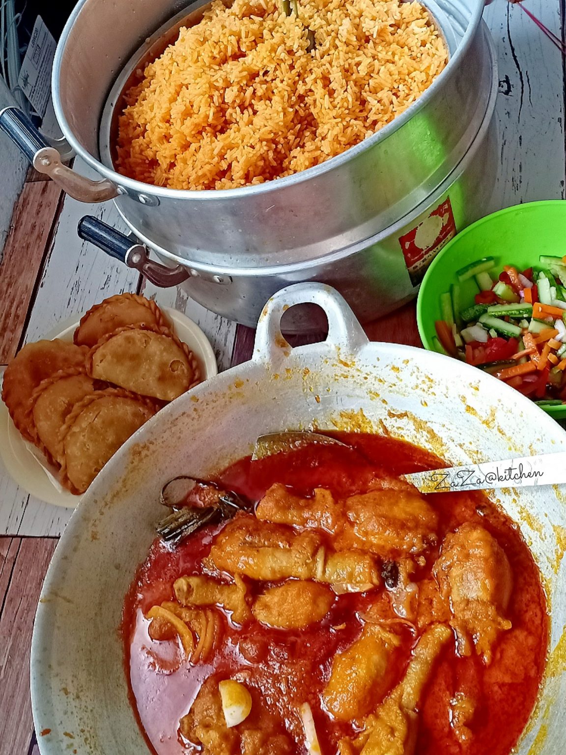 resepi nasi tomato ayam masak merah